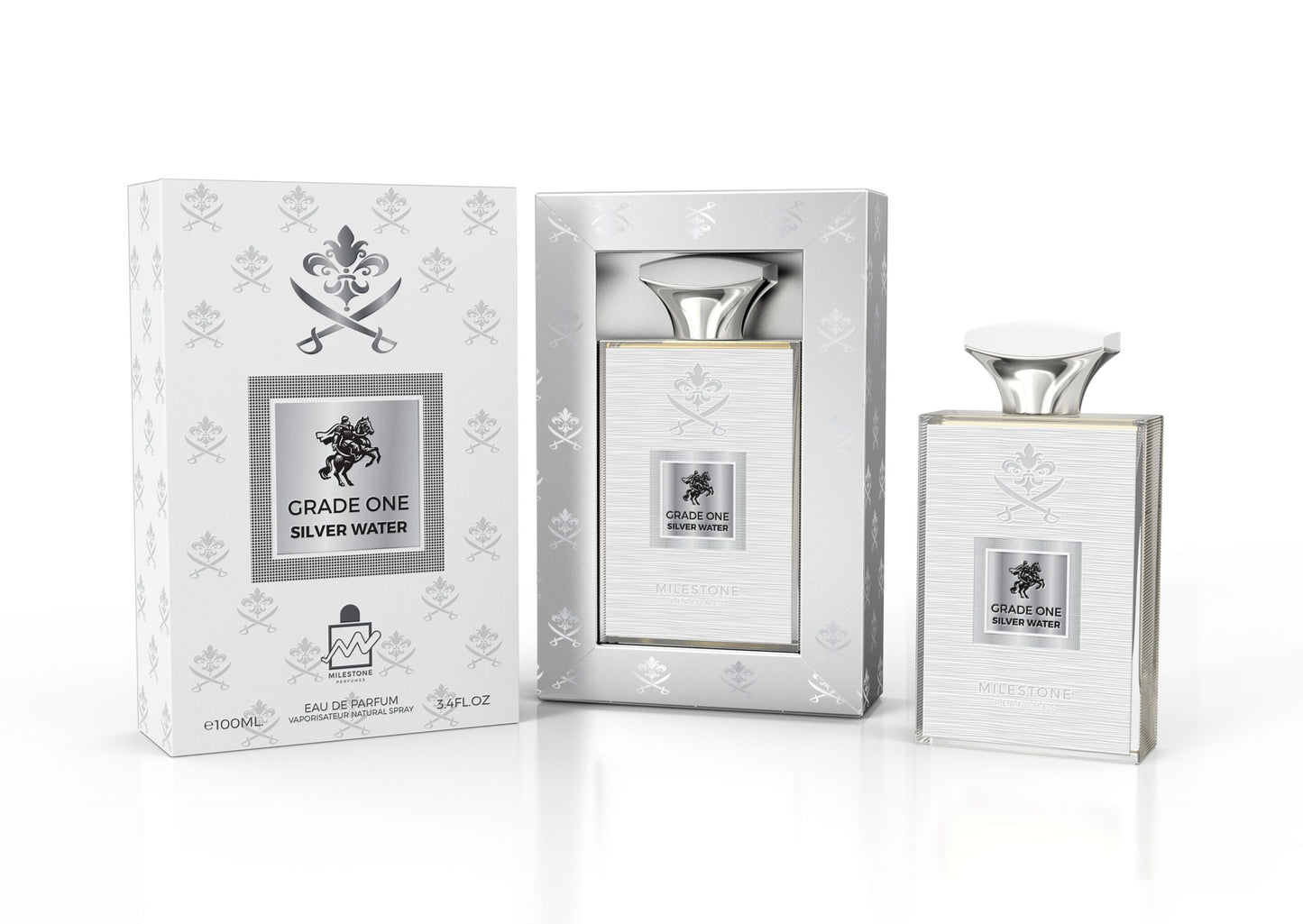 MILESTONE Grade One Silver Water | 100ml (Creed Silver Mountain dupe)