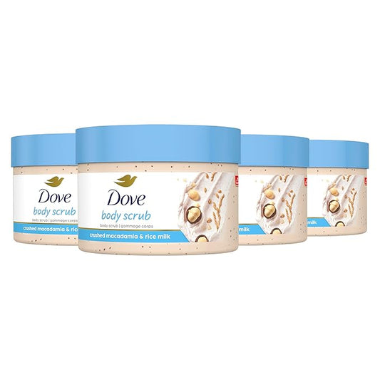 DOVE Macadamia & Rice Milk Exfoliate Body Scrub